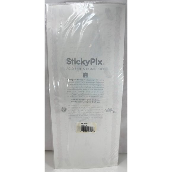 Wizard Of Oz StickyPix Acid-Free Sticker Sheet Dorothy & Friends 12"x5" - Picture 4 of 4